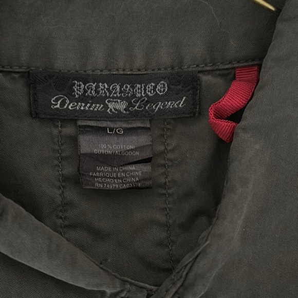 Parasuco button up shirt with embellishment on the side - Picture 2 of 4